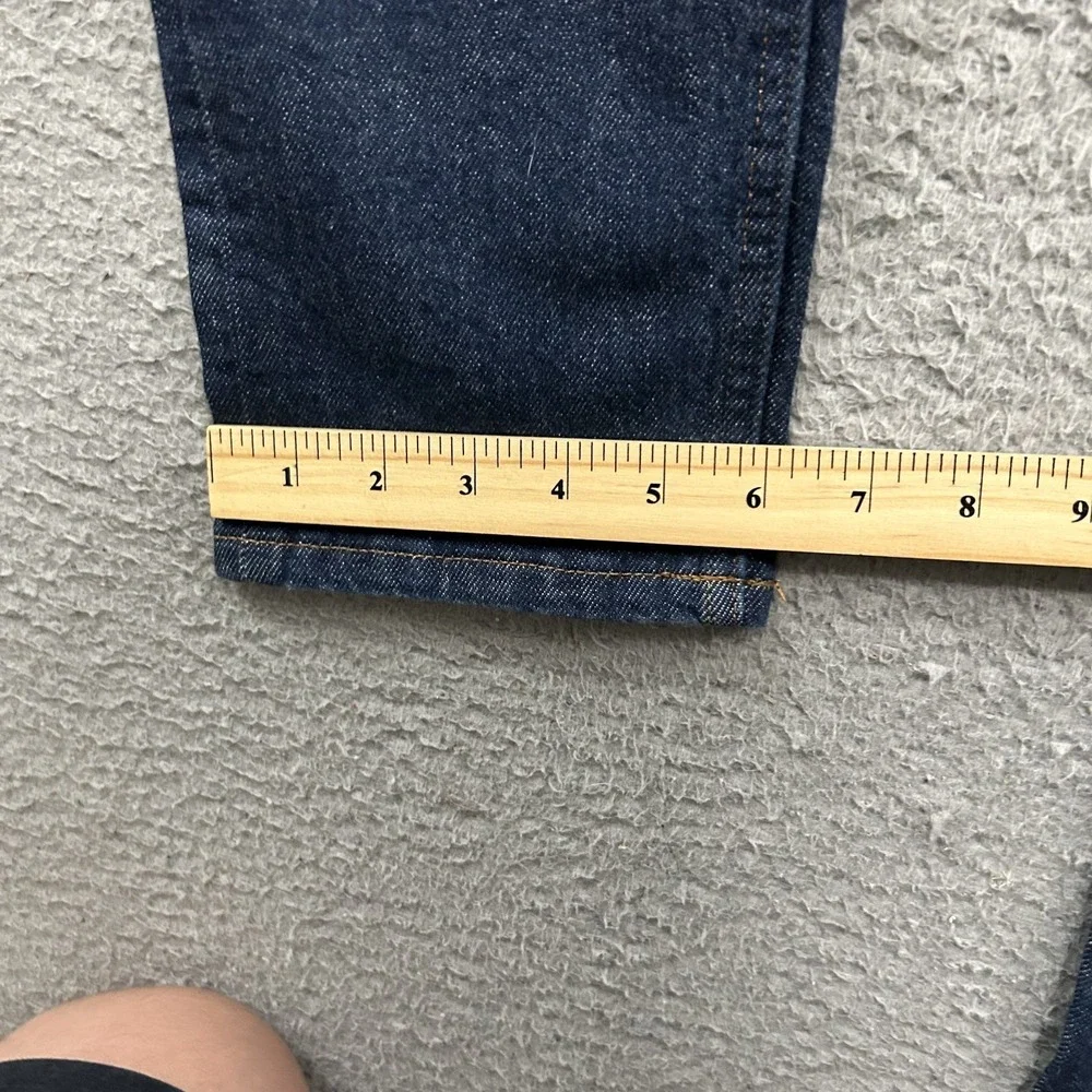 Everlane Jeans Mens 30x30‎ Blue Denim The Selvedge Slim Fit Organic Cotton Dark
